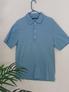 Greg Norman Collection Light Blue Polo Shirt